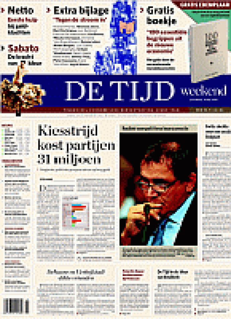 De Tijd in het zalmroze