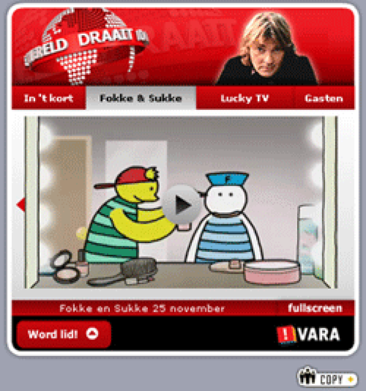 VARA komt met internetprogrammaatjes